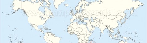 Karta över Madagaskar